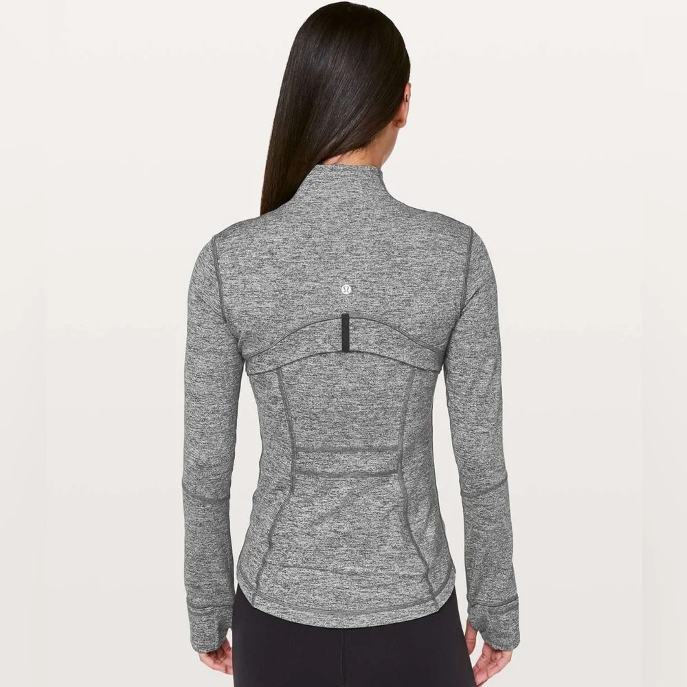 Lululemon Define Jacket Heathered Black, Size 6 Excellent Condition - Picture 3 of 7